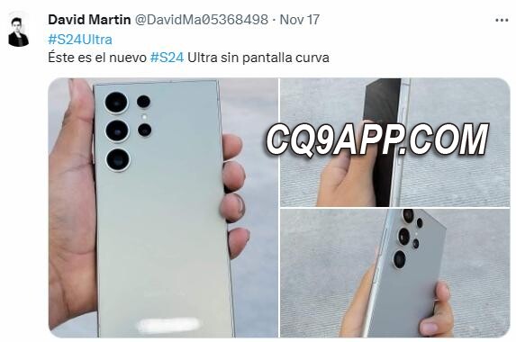 2023112710 三星 Galaxy S24 Ultra 新色曝光，设计更趋硬朗直角