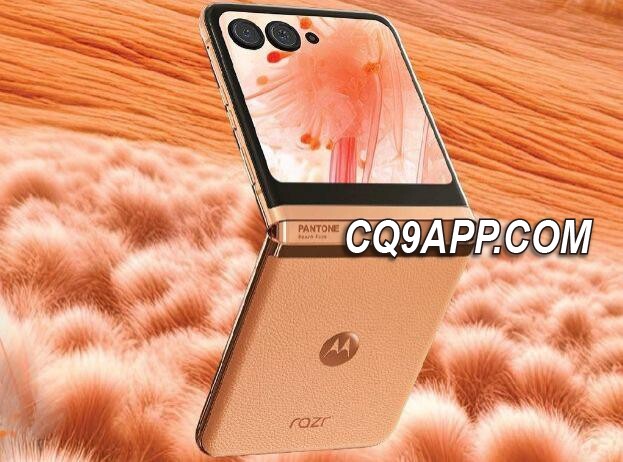 2023121112 柔和桃色风潮，联想携moto Razr40 Ultra限量版开启新年潮流