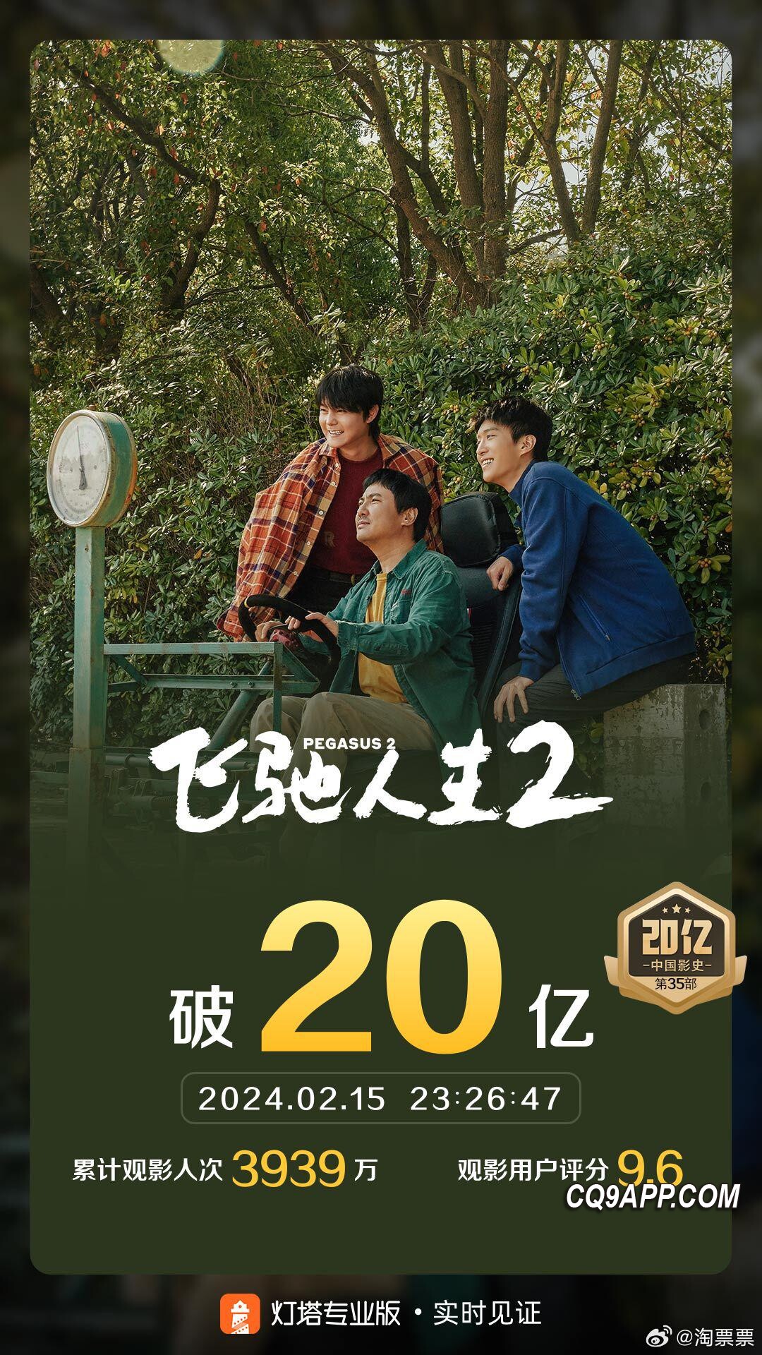 2024021613 《飞驰人生2》热潮不减 票房破20亿成就喜剧新高度