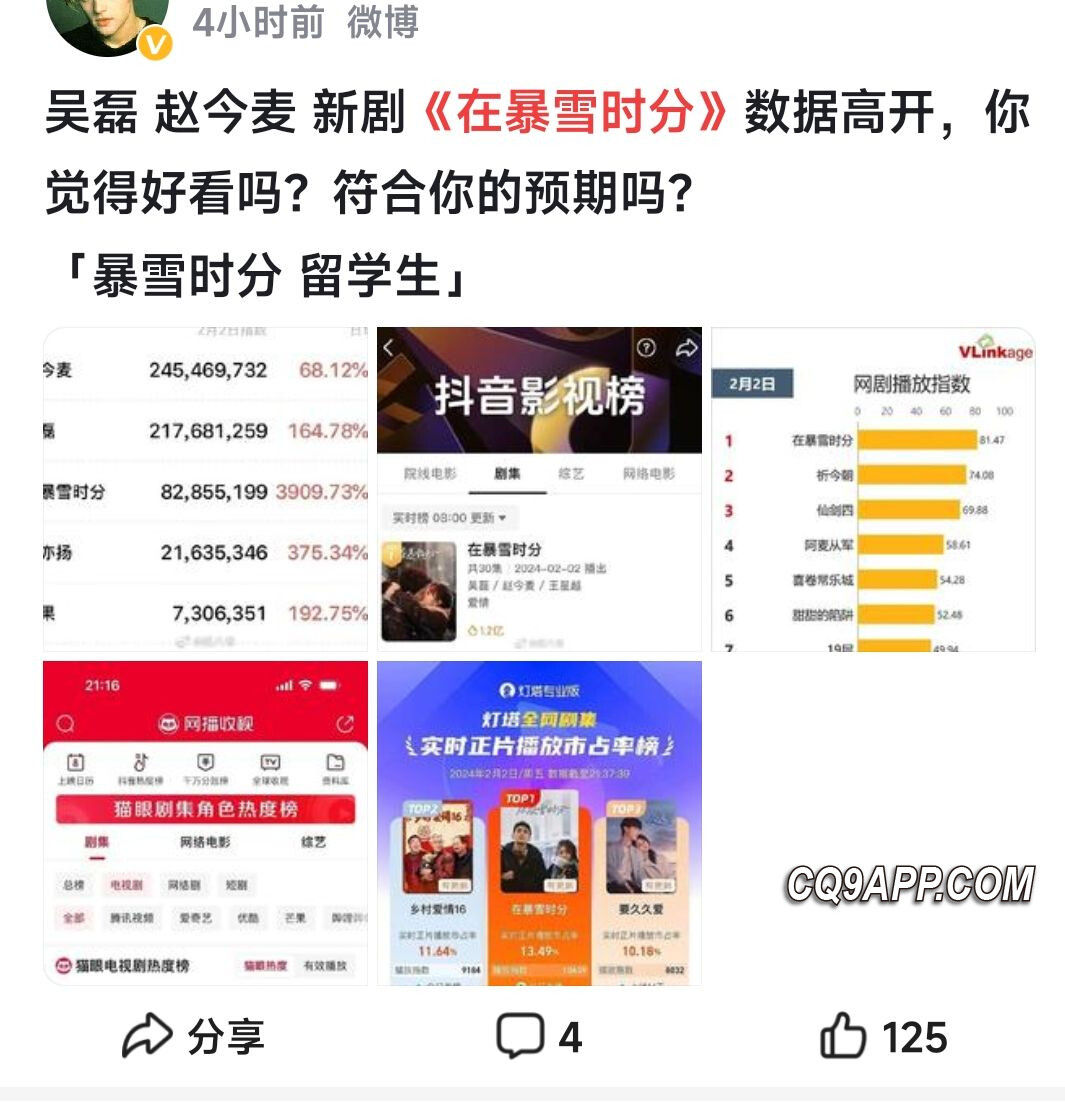 2024021621 《在暴雪时分》首播掀热潮 赵今麦领衔青春风暴